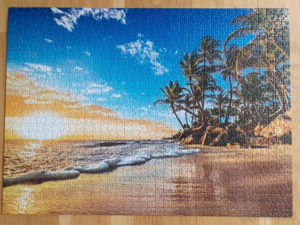 poskladané obrázky z Puzzle 1000 ks - 2
