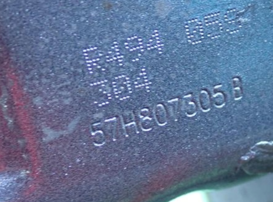 skoda kodiaq výstuha zadná 2023+ - 2