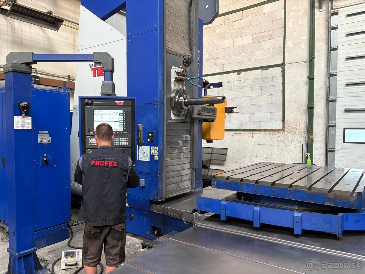 WHQ 105 CNC Sinumerik 840D, rok 2015, 11800 hod. vretena - 2