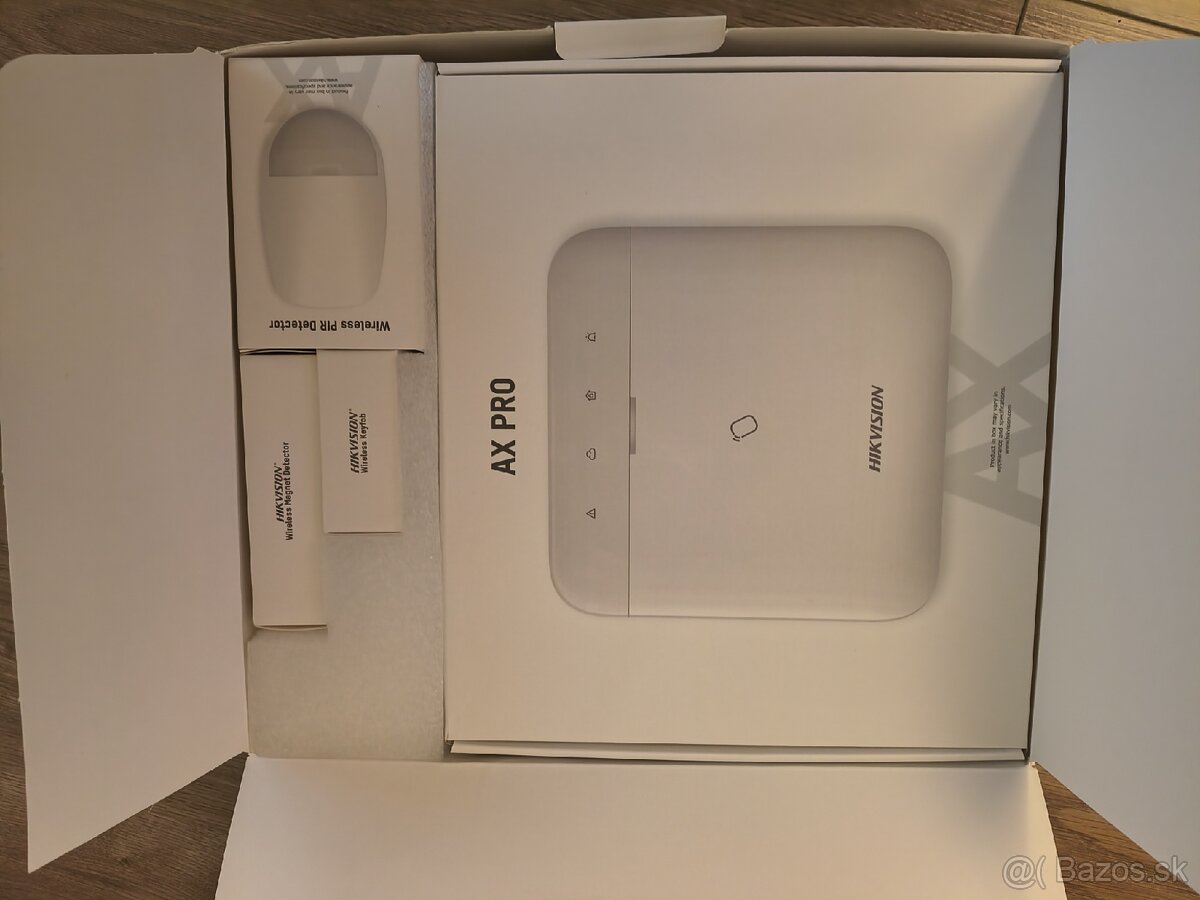 Hikvision AX Pro DS-PWA64-L-WE set - novy alarm - 2