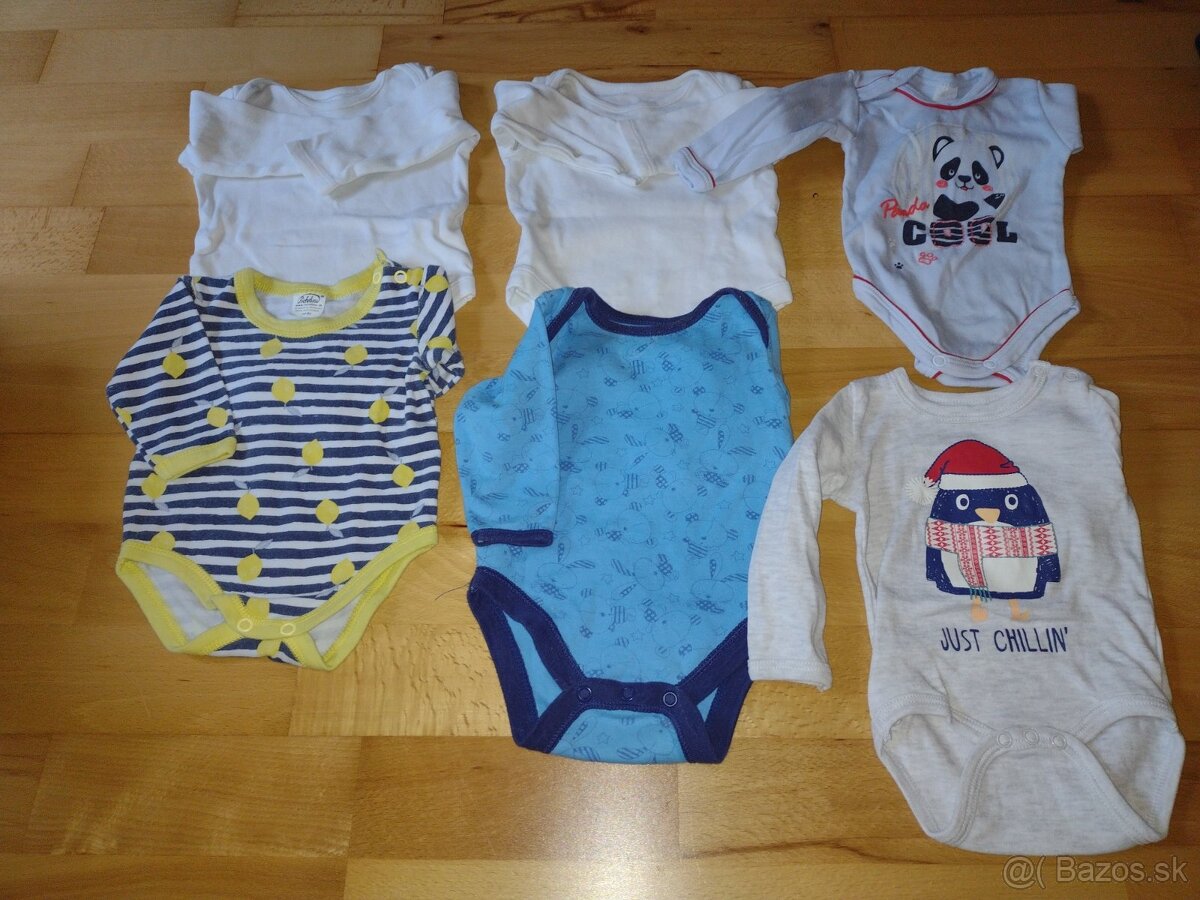 Chlapčenské body veľ 62-80 - 2