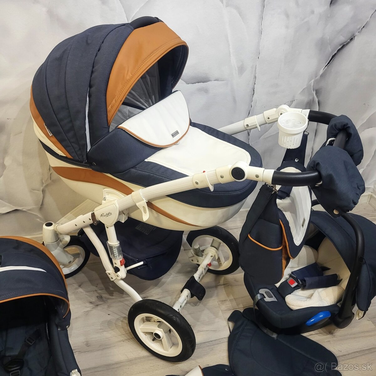 Adamex kočík - trojkombinácia - 2