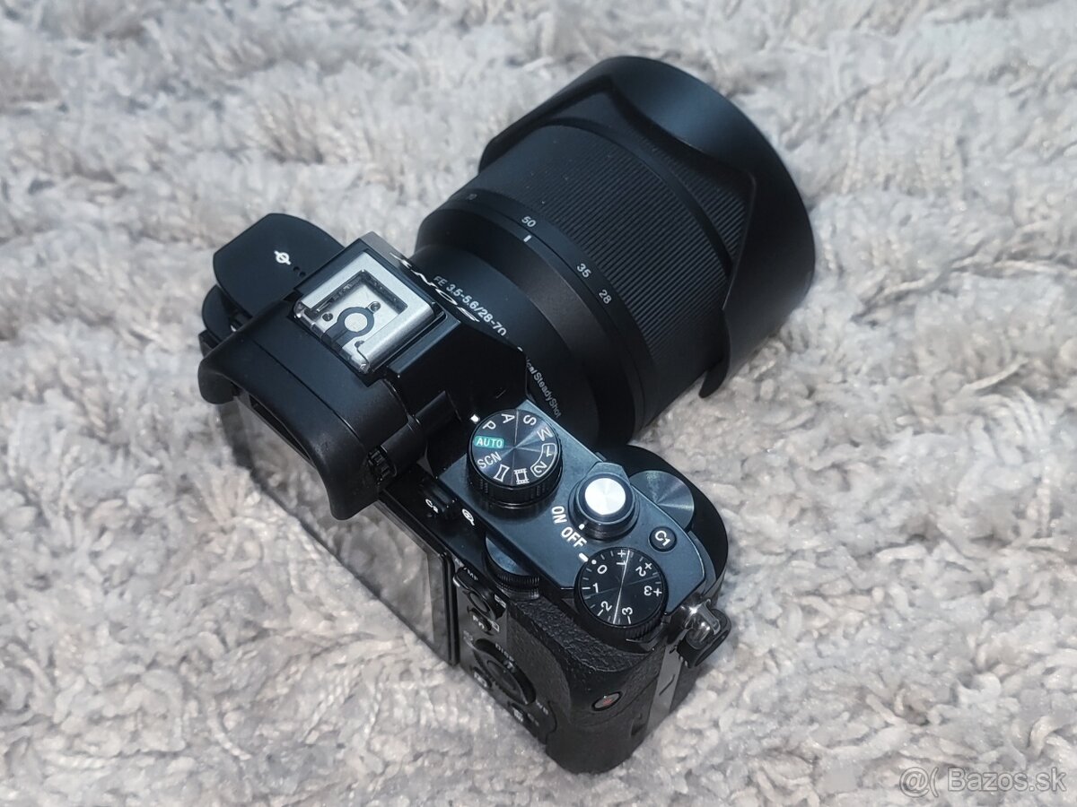 Sony a7 s objektívom - 2