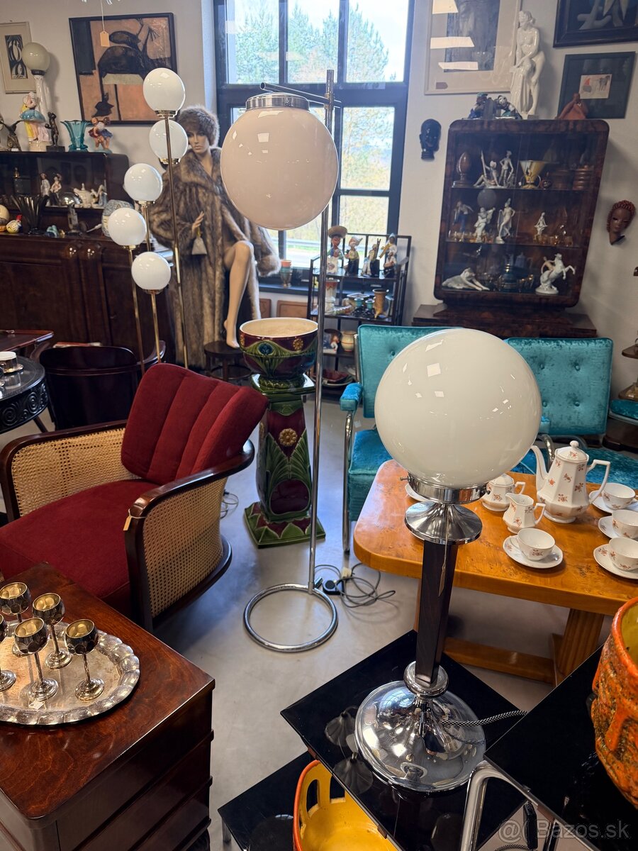 Guľová lampa chróm - 2