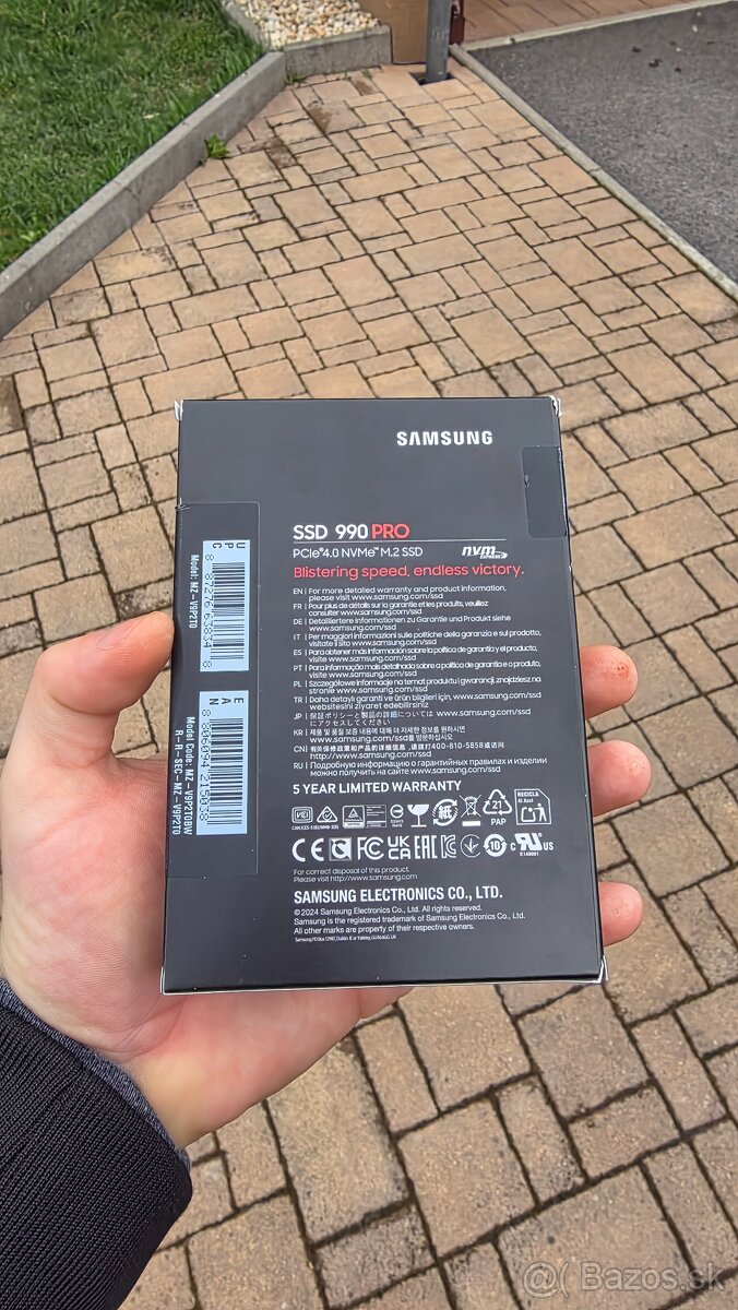 Samsung 990 PRO 2TB – Najrýchlejší PCIe 4.0 SSD - 2