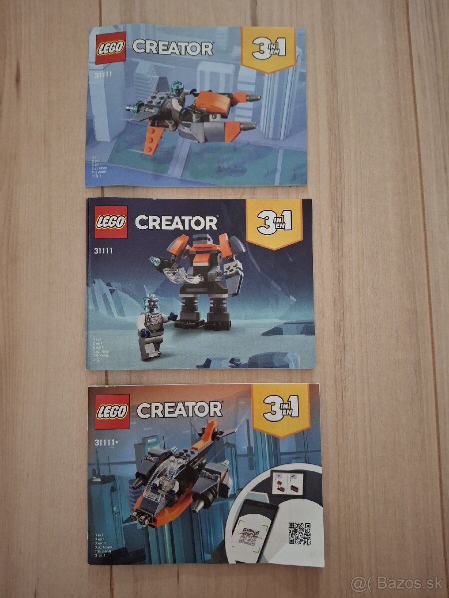 Lego creator 3v1 - 31111 - 2