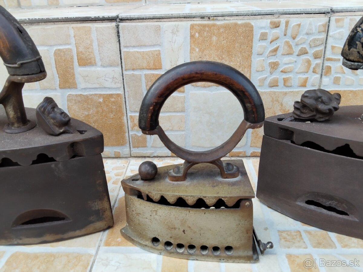 Žehličky na uhliky - 2