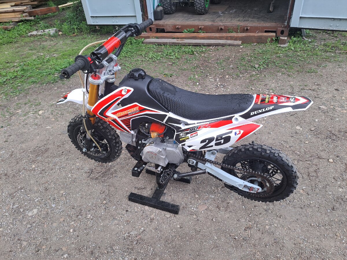 Detská motorka, minirocket motors 90