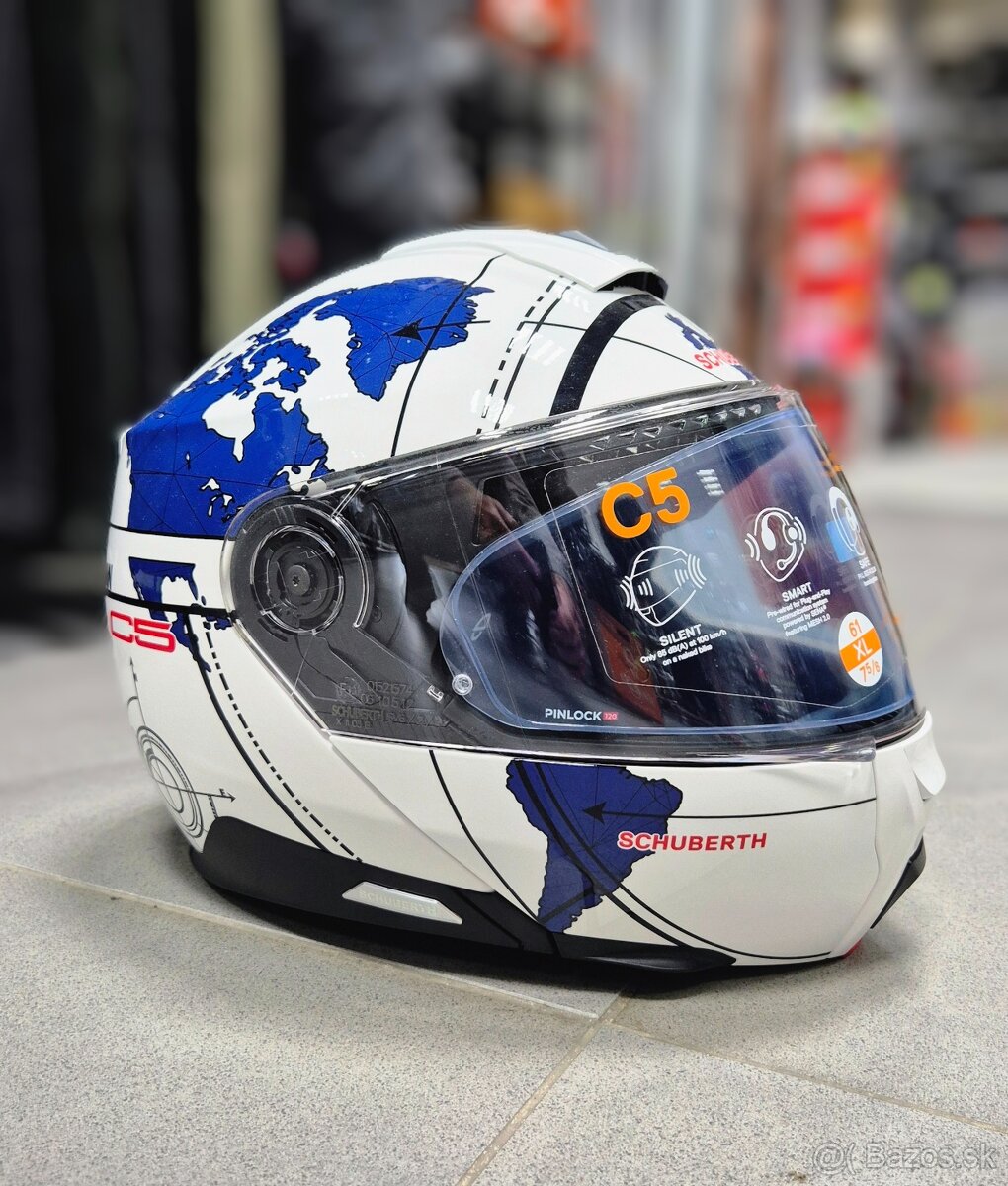 Schuberth C5 modrá veľ. XL 61cm - 2