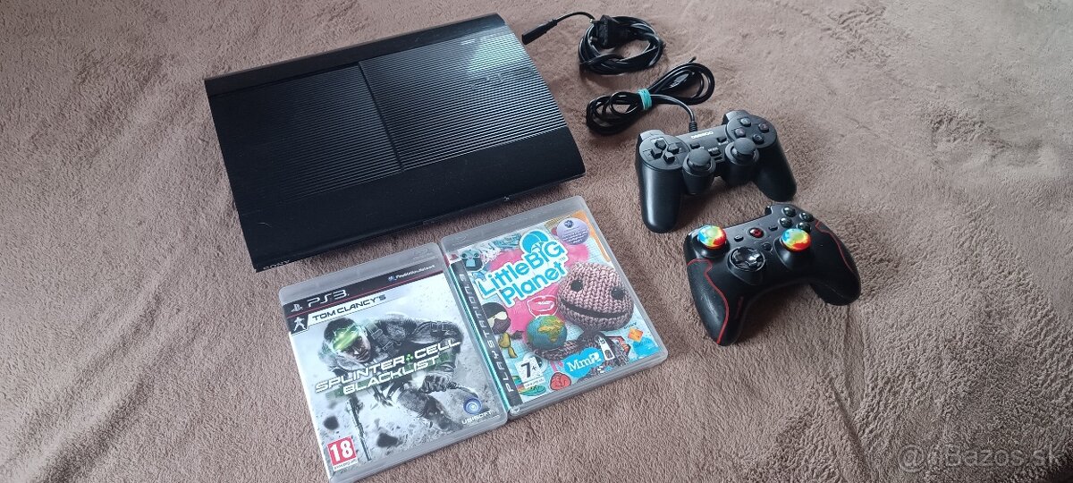 Predam alebo vymenim ps3 super slim s hrami - 2