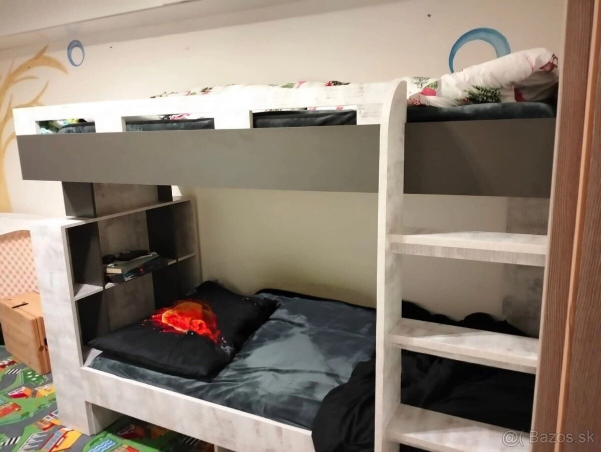 Dvojposchodová posteľ - 2