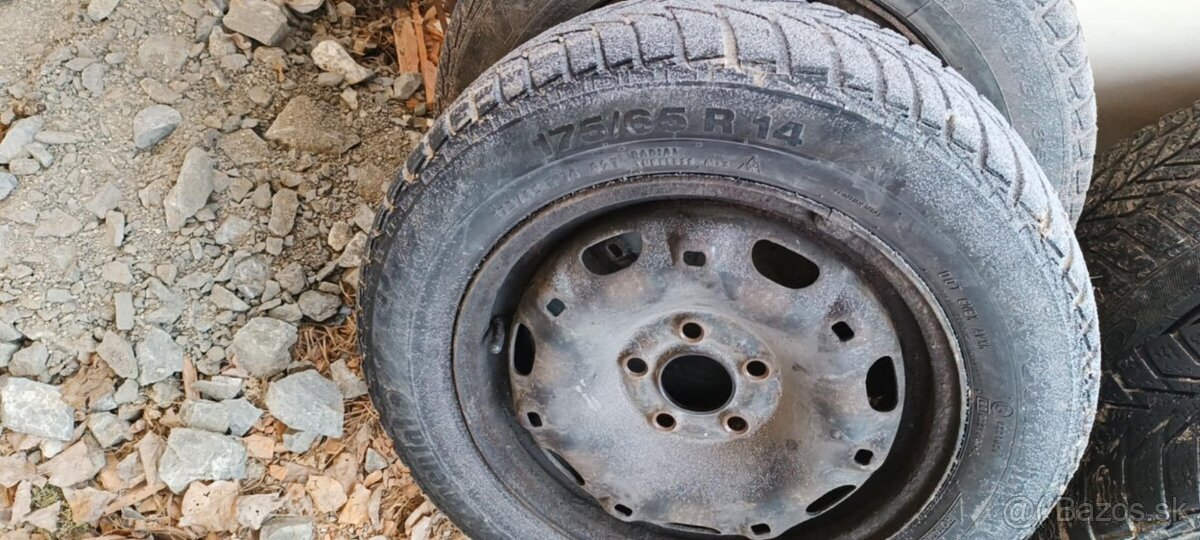 Predam 4 plechove disky na fabiu - 2