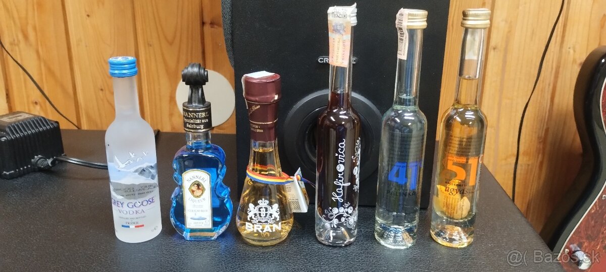 Zbierka mini alkoholu - 2