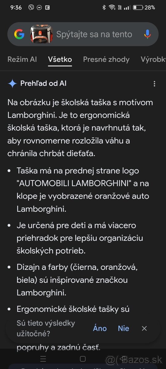 Školská taška pre najmenších - 2