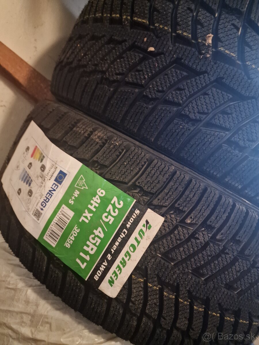 Pneumatiky 255/45r17 zimne nove - 2