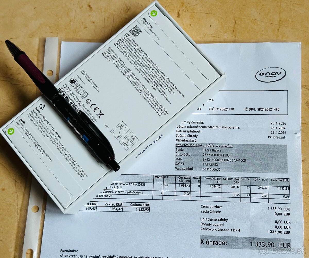 Apple iPhone 17 Pro Deep Blue 256gb ‼️Nova nerozbalena‼️ - 2