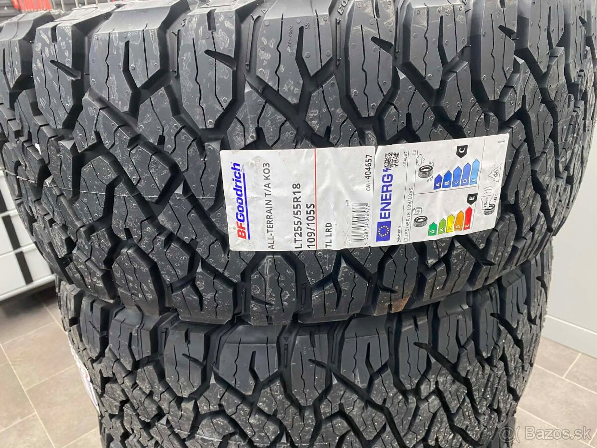 BF Goodrich All Terrain T/A KO3 255 55 r18 - 2