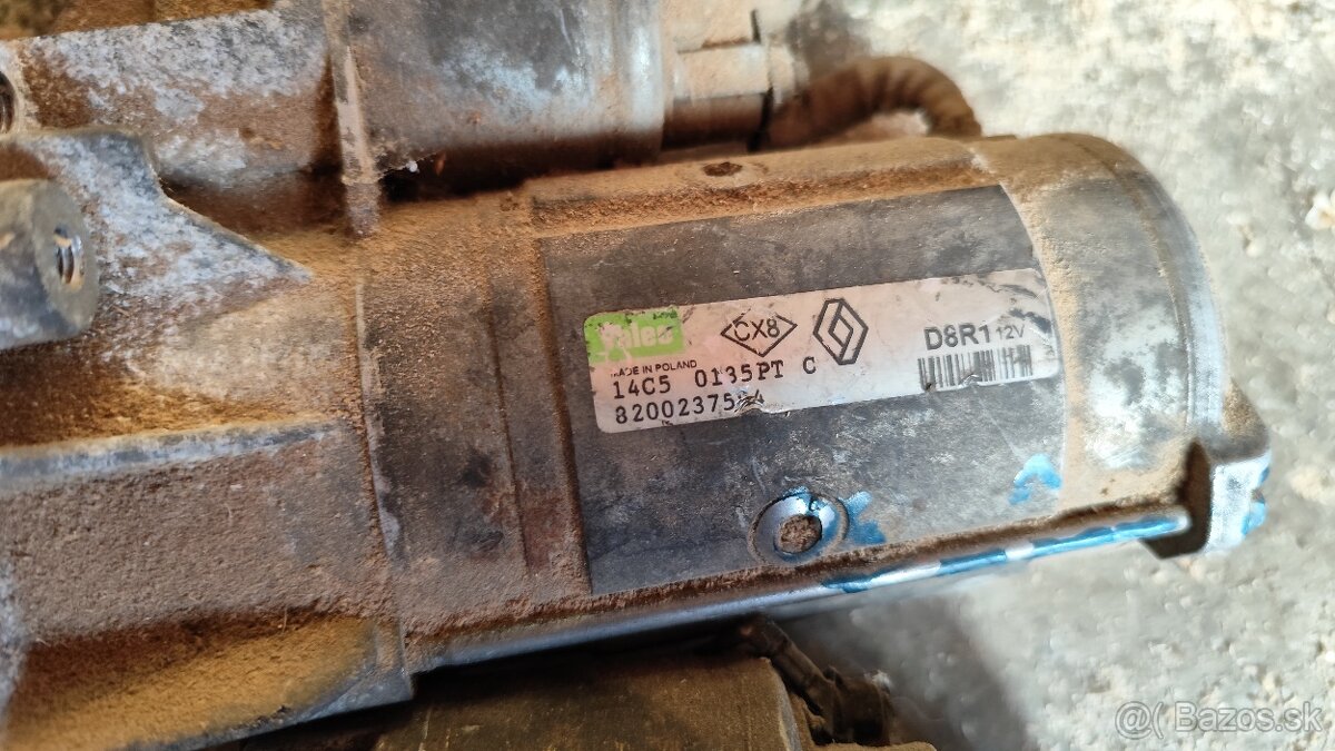 Štartér Renault 1.9dti a 1.9dci - 2