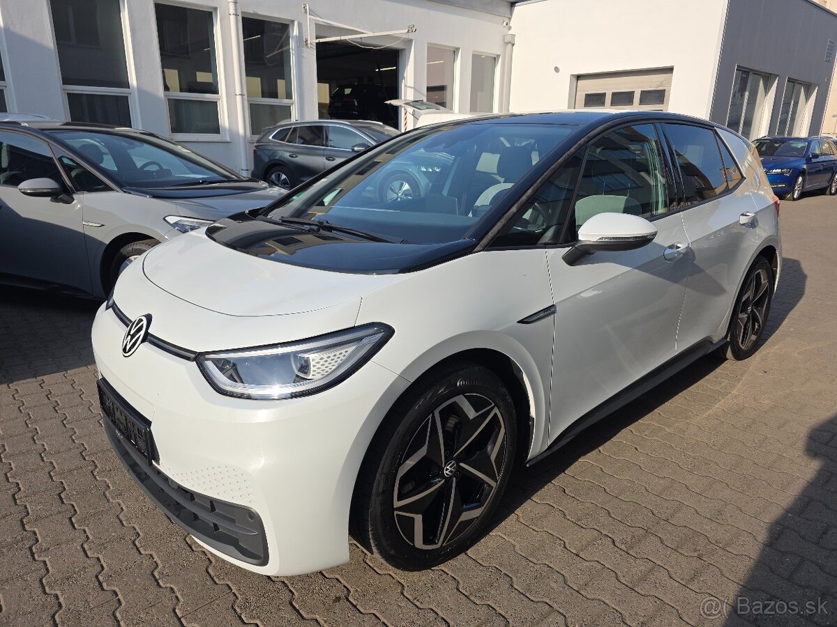 VW ID.3 Pro Performance 150kW SOH 93,8% - záruka Autodraft - 2