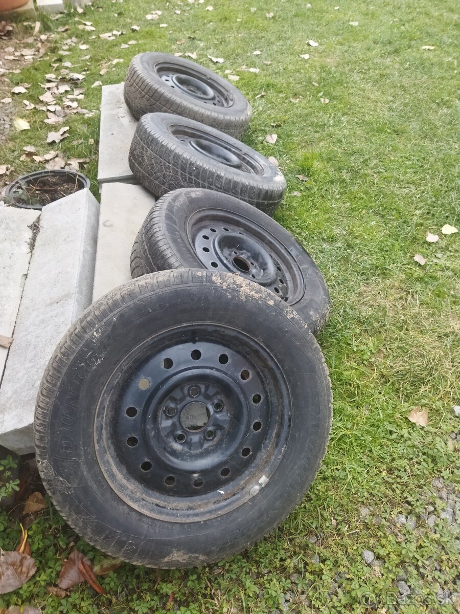 pneumatiky 215/65/R16 s diskami 5x110 - 2