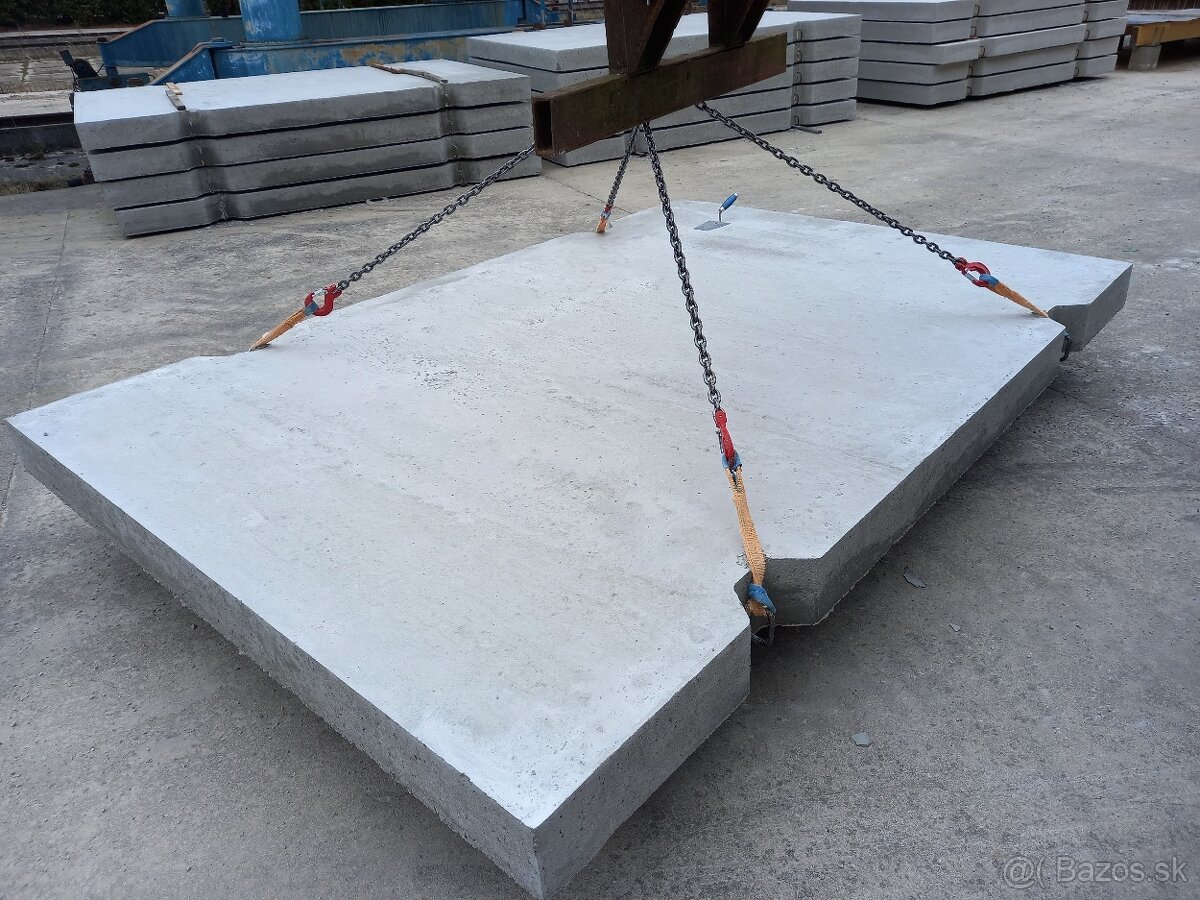 Betónové panely 2x3m - 2