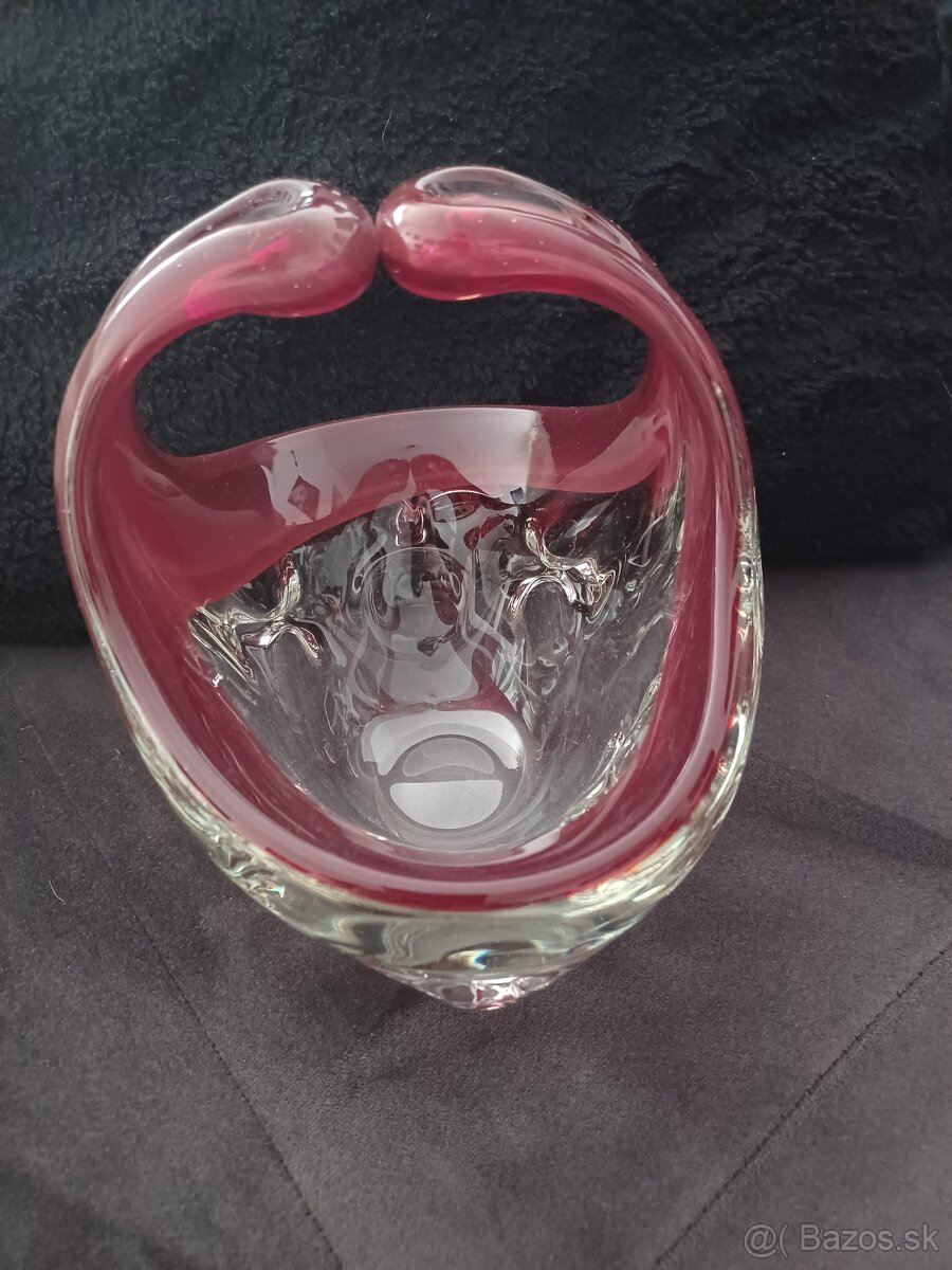 Košík hutné sklo - 2