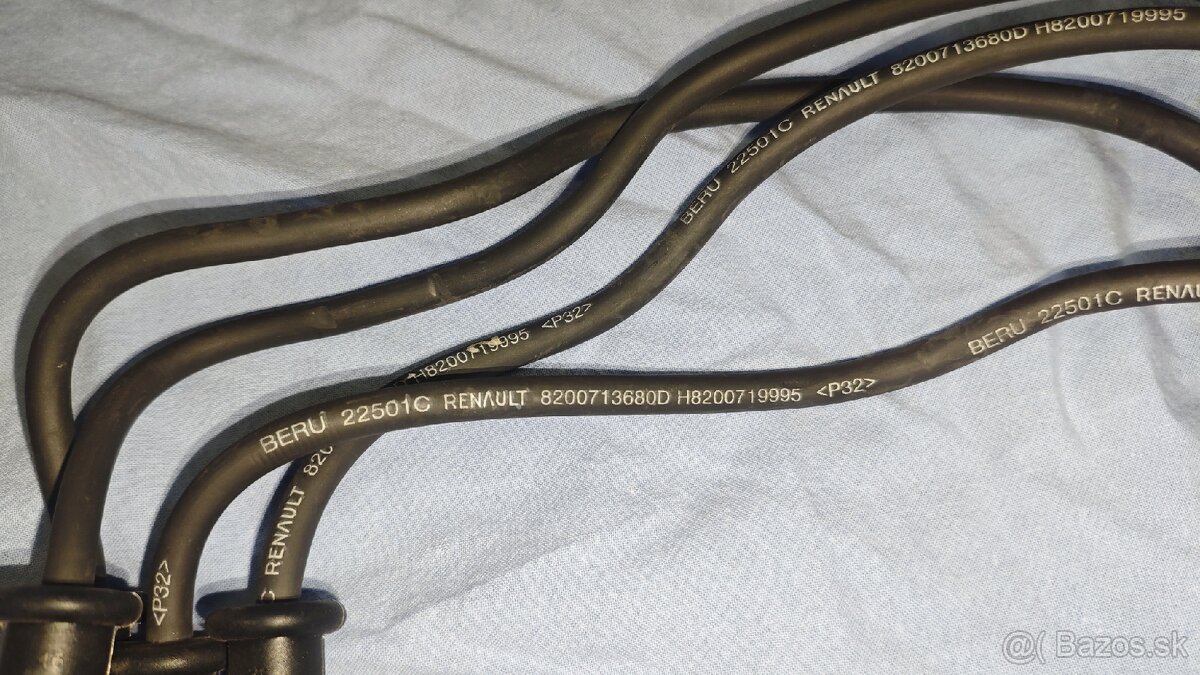 Zapalovacie káble Beru 8200713680D 1,2 16v Renault, Dacia - 2