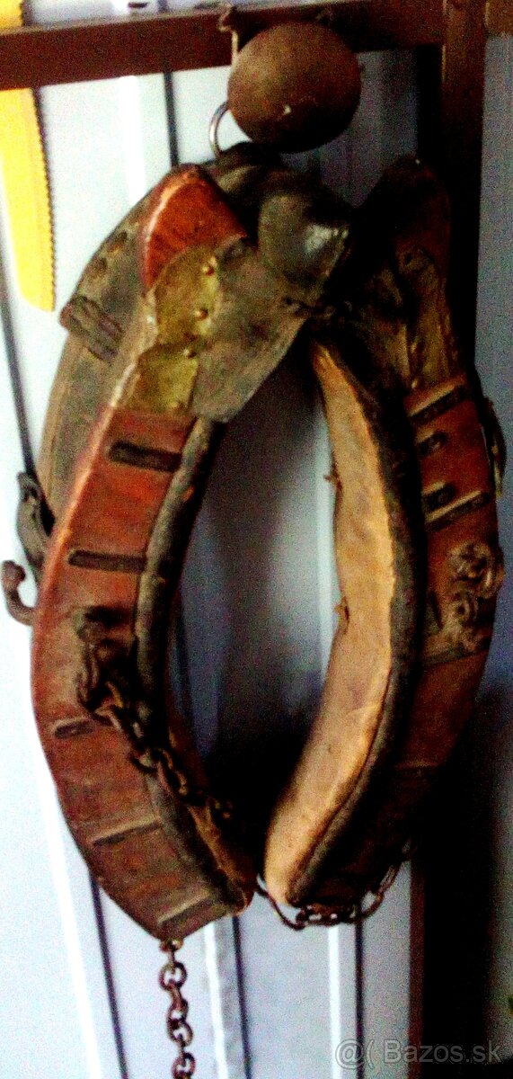 starožitný konský chomút .Pozrite aj iné moje inzeráty - 2