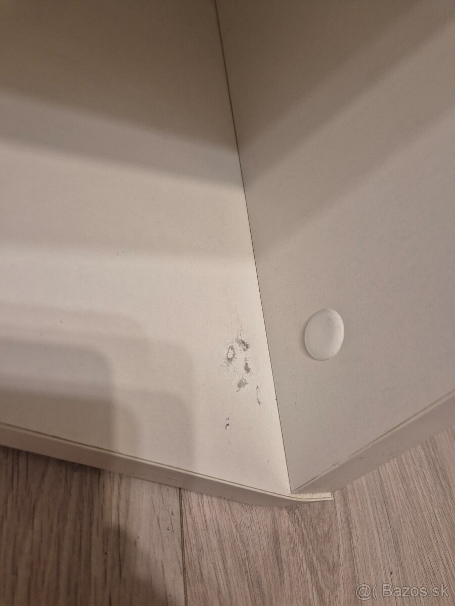 Regál policový biely - 2