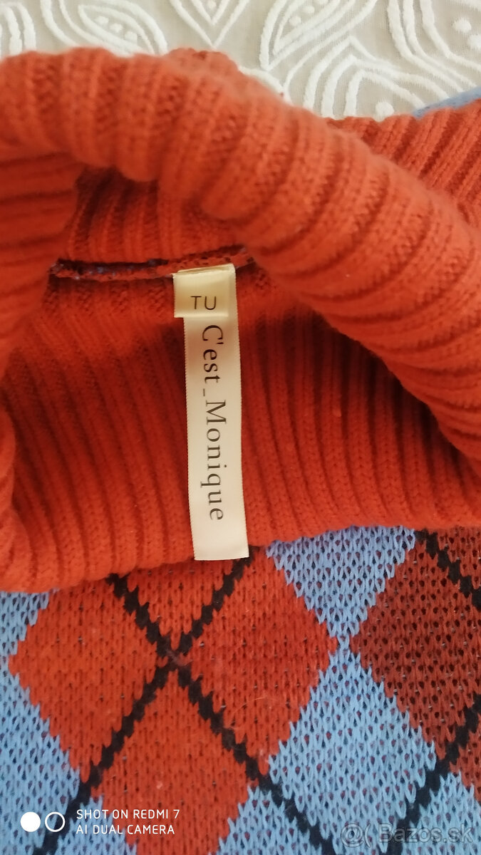 Predám značkový pulóver C´est Monique - 2