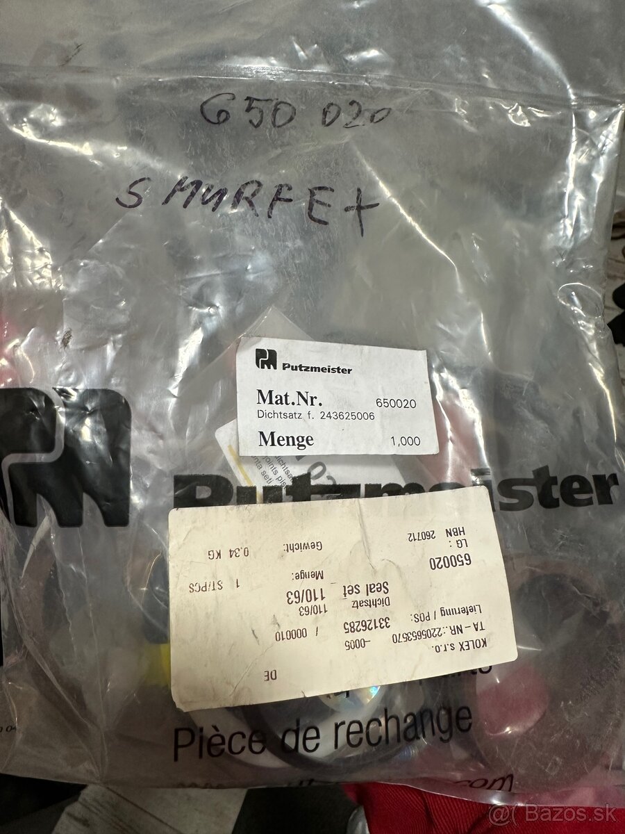 Putzmeister sada tesnení 650020 - 2