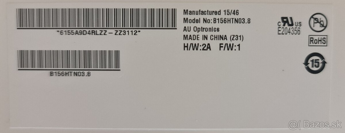 LCD 15.6" FULL HD - 2