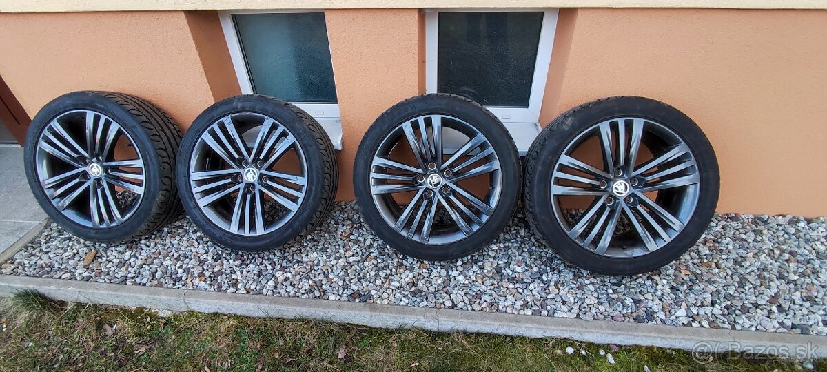 18" Disky Škoda Trinity S Pneumatikami - 2