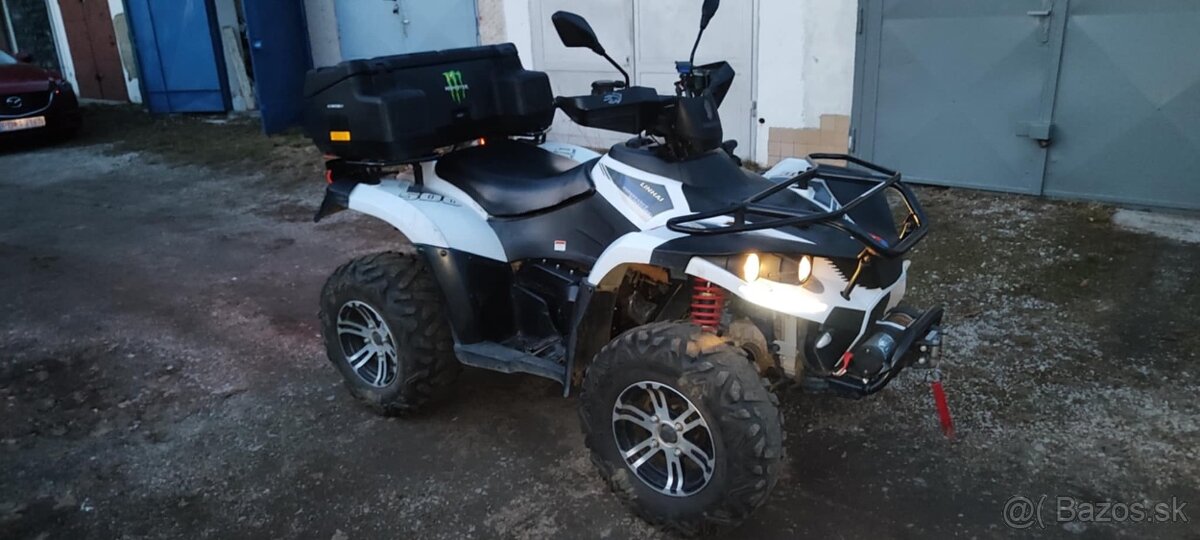 Linhai 500 T3b (r. 2020) – 9 100 km, STK do 2026, TOP stav