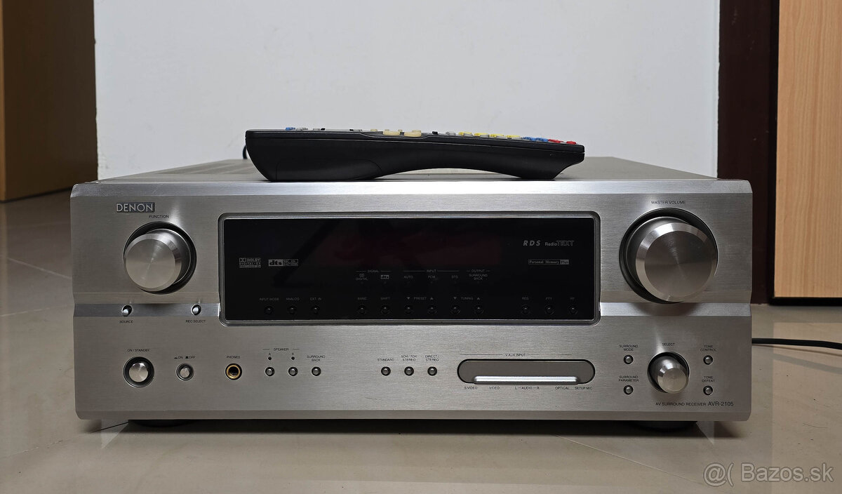 Denon AVR-2105 / optika phono fm s RDS - 2