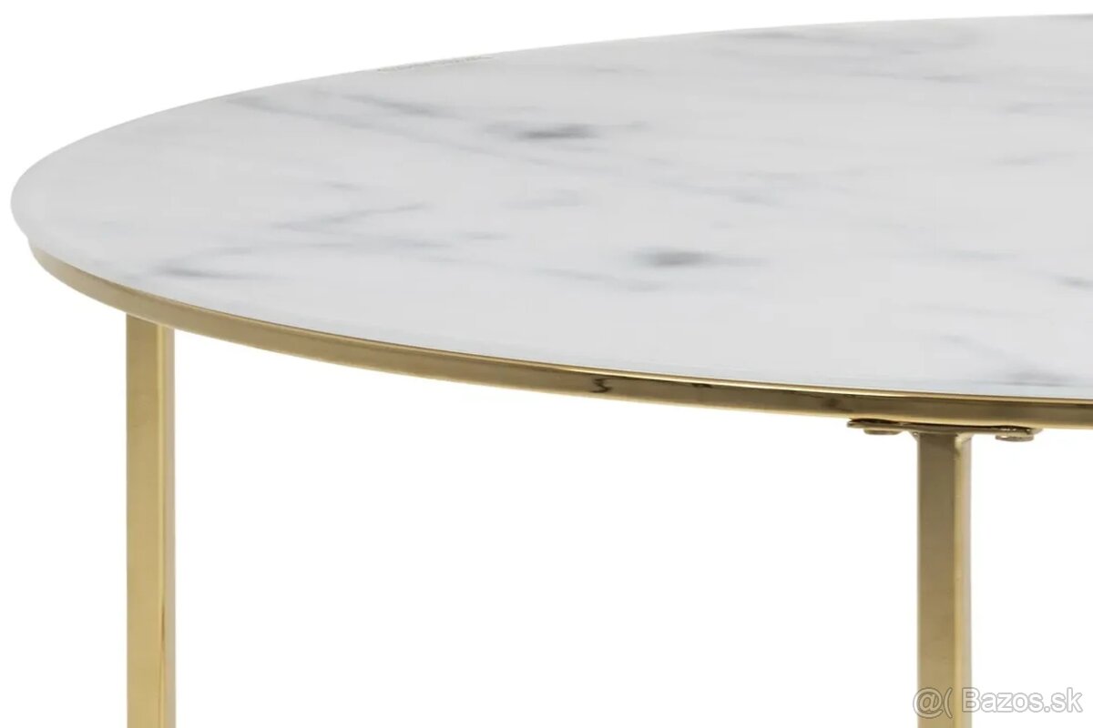 Štýlový konferenčný stolík ako nový - 2