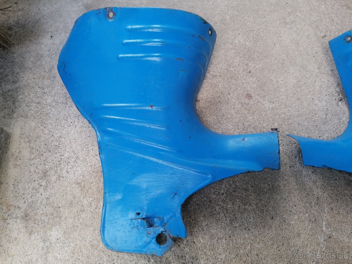 Predám podsedlové plechy na Jawa 550 - 2