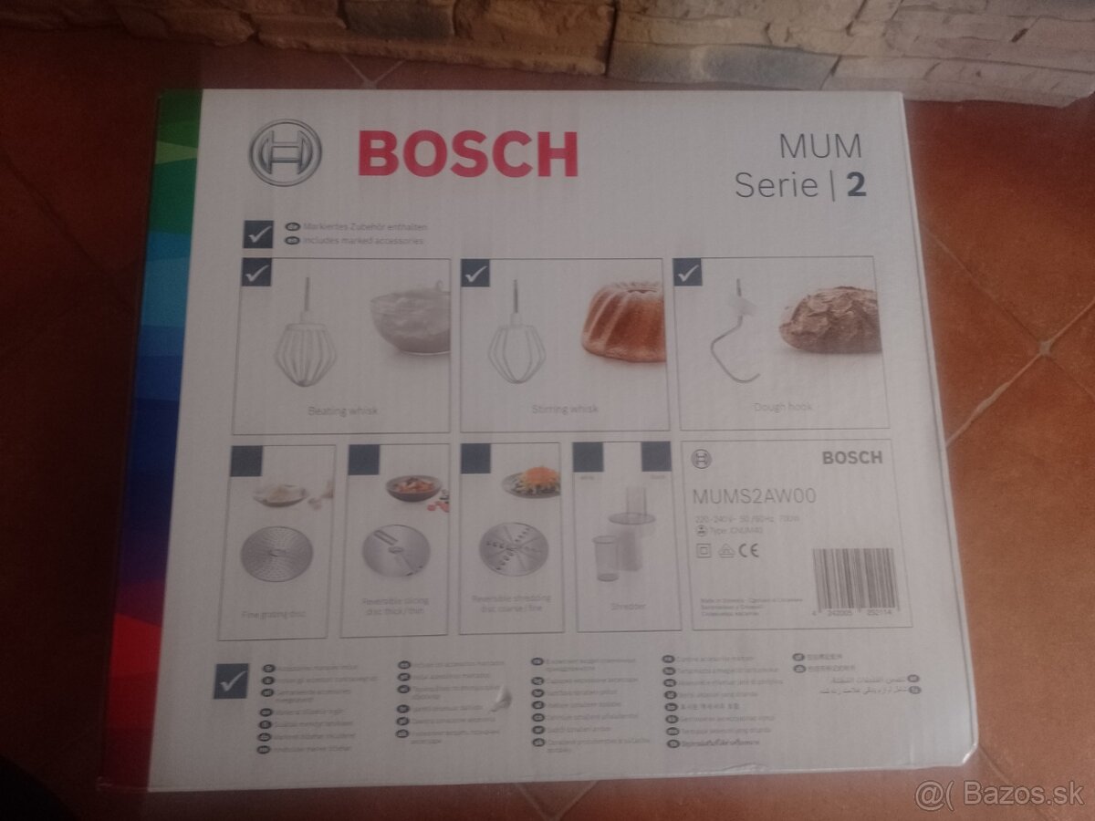 Kuchynský robot Bosch Mum Serie - 2