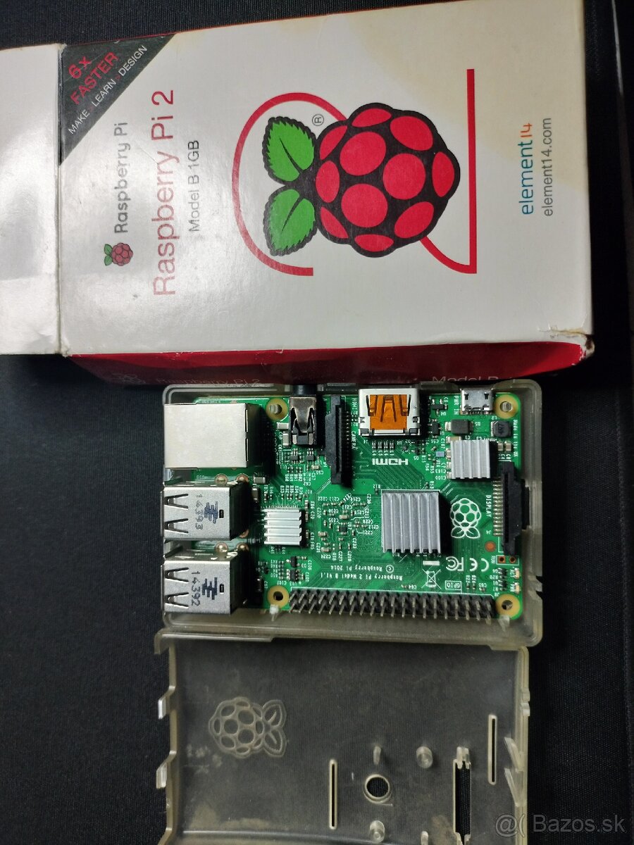 Raspberry Pi 2 a krabička - 2