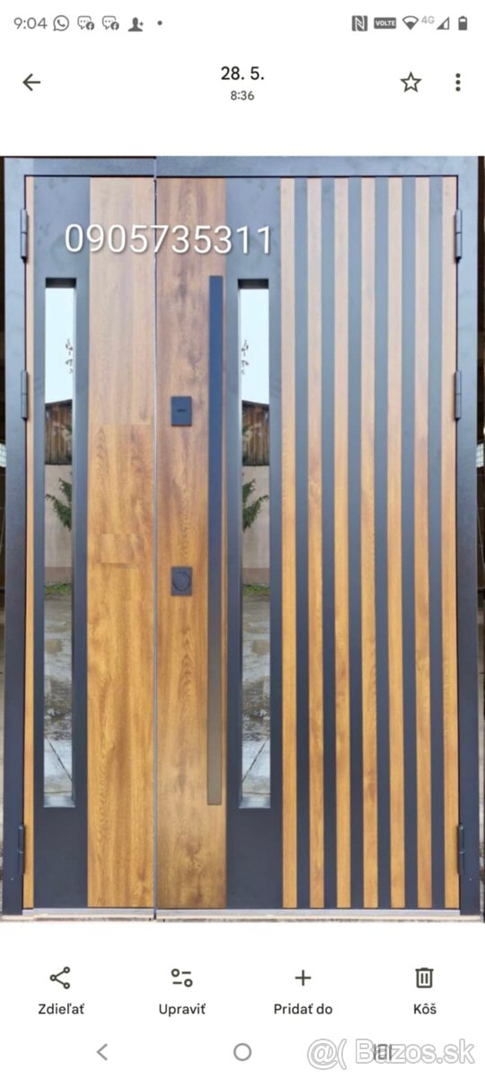 Vchodové dvere bezpečnostné - 2