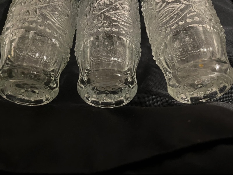 Sada 3ks retro kalichov - 2