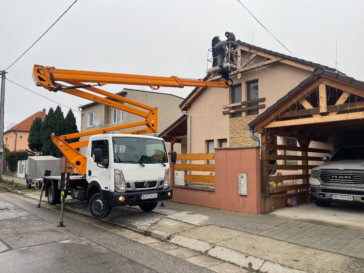 Prenájom plošiny - 2