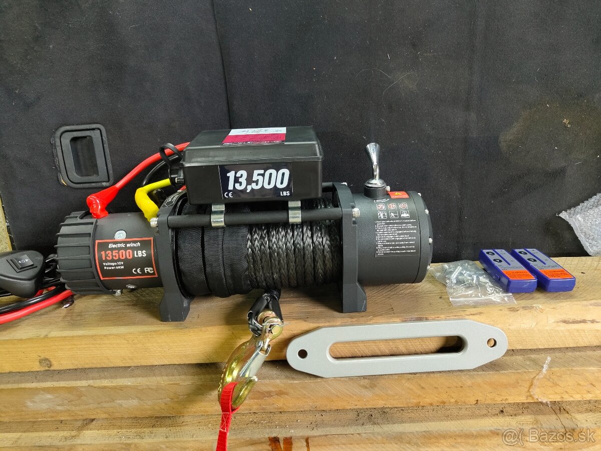 Naviják 12V 13500LBS 6,2t - 2