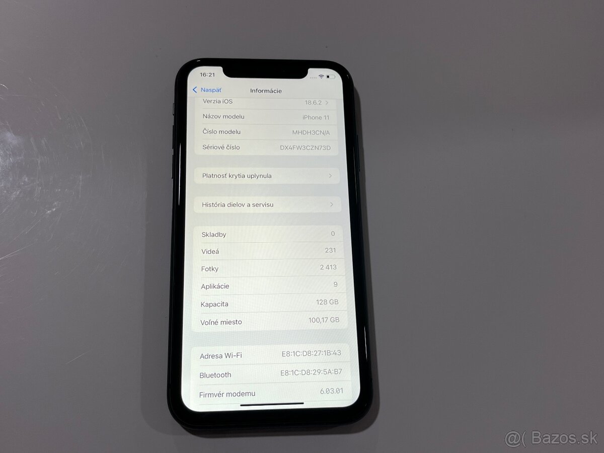 iPhone 11 128GB Black TOP stav - 2