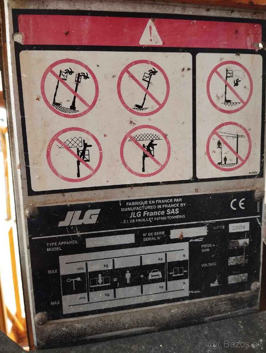 Montážna plošina elektrická - 2