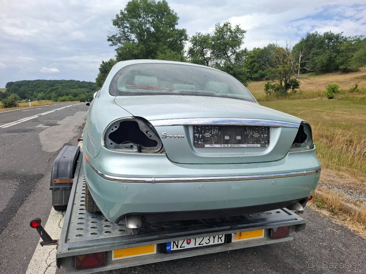Rozpredam jaguar s type 2,7 d 152kw - 2