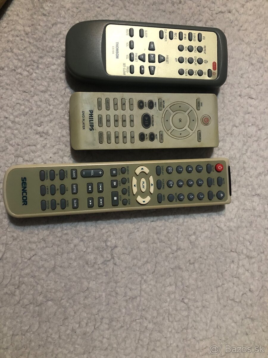 Diaľkové ovladace - 2