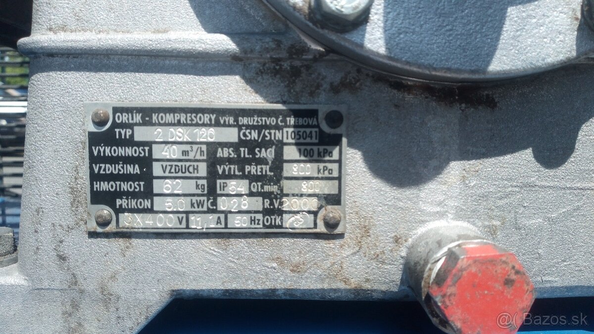 Predám kompresor ORLÍK - 2