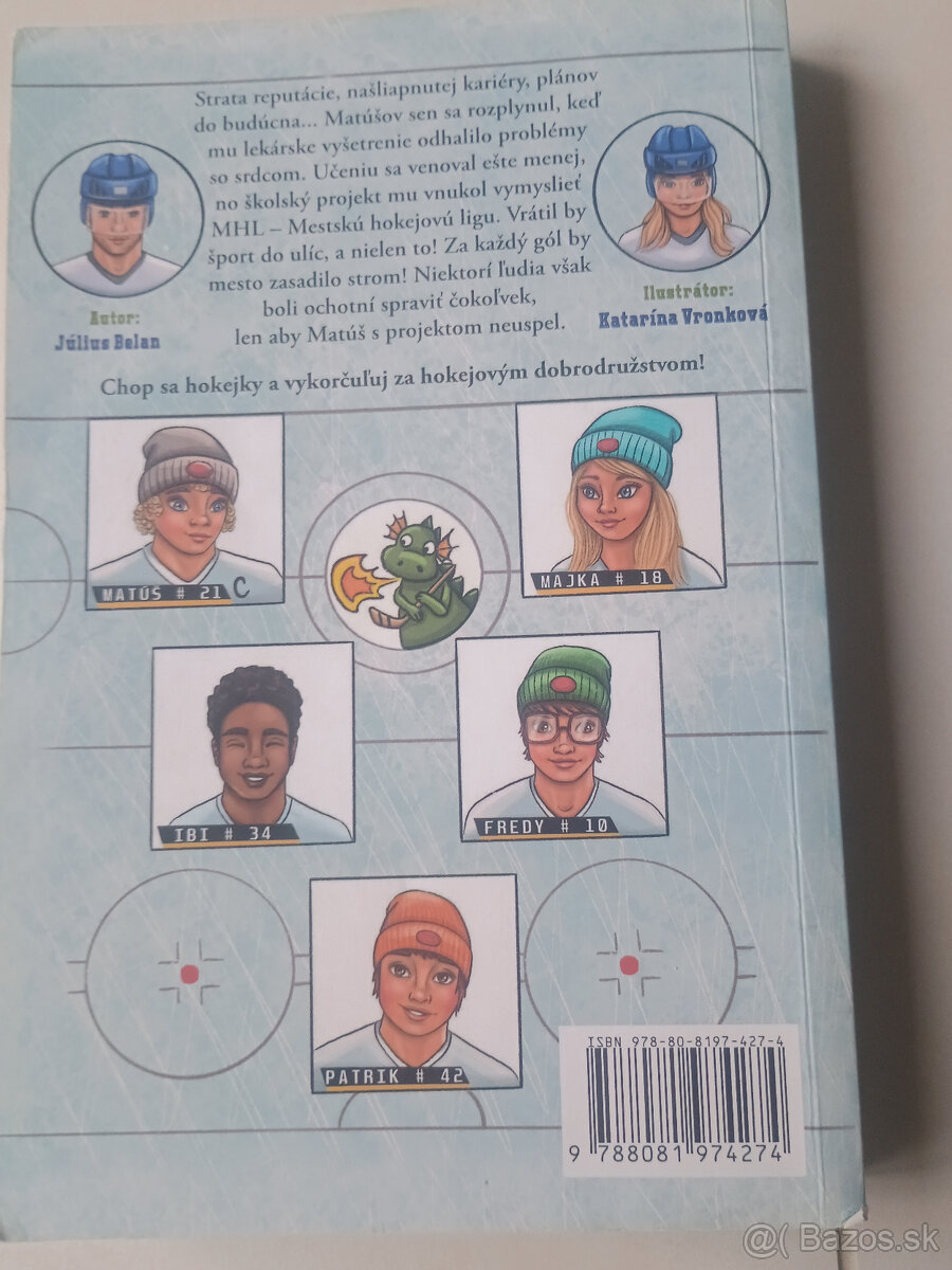 Predám knihu Dračie hokejky - 2