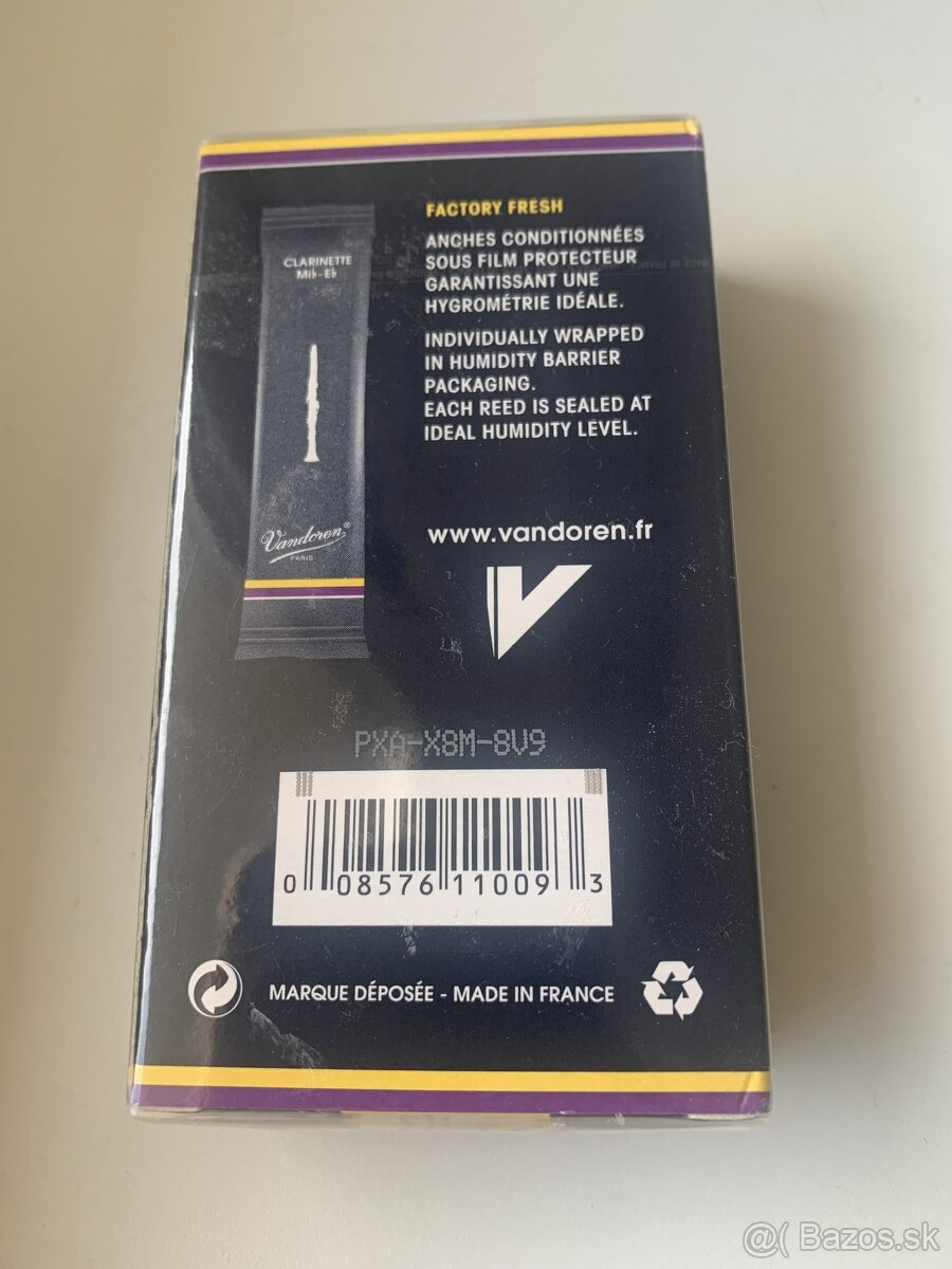 Plátky Vandoren do klarinetu - 2